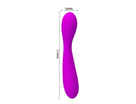 Wibrator punktu G silikonowy Pretty Love Nigel USB 30 funkcji - 7