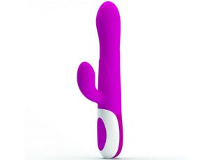 Wibrator punktu G silikonowy Pretty Love Dempsey różowy USB