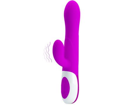 Wibrator punktu G silikonowy Pretty Love Dempsey różowy USB - 6