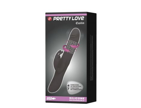 Wibrator króliczek Pretty Love Colin silikonowy USB 25 cm - 10