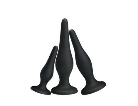 Zestaw silikonowych korków analnych Pretty Love mini dla początkujących - 7