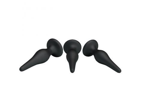 Zestaw silikonowych korków analnych Pretty Love mini dla początkujących - 8