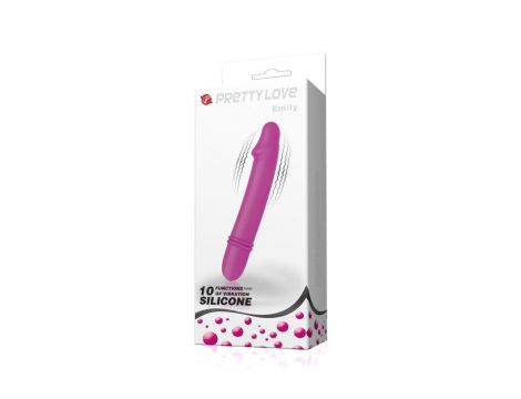 Mini wibrator silikonowy Pretty Love Emily 10 funkcji wodoodporny - 9