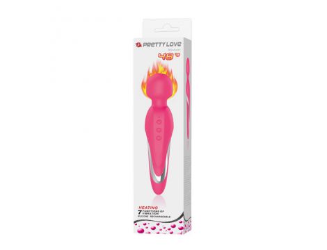 Potężny masażer wibracyjny Pretty Love Michael USB rozgrzewający 7 trybów - 9