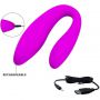 Wibrator wygięty Pretty Love Letitia z pilotem USB 10 funkcji - 5