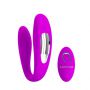 Wibrator wygięty Pretty Love Letitia z pilotem USB 10 funkcji - 2