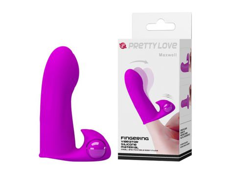 Wibrator na palec Pretty Love Maxwell fioletowy