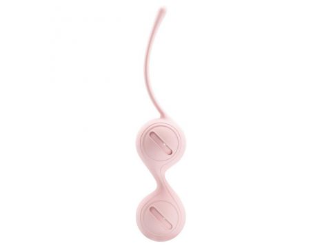 Kulki kegla silikonowe Pretty Love fioletowe - 2