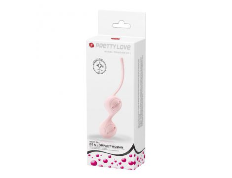 Kulki kegla silikonowe Pretty Love fioletowe - 7