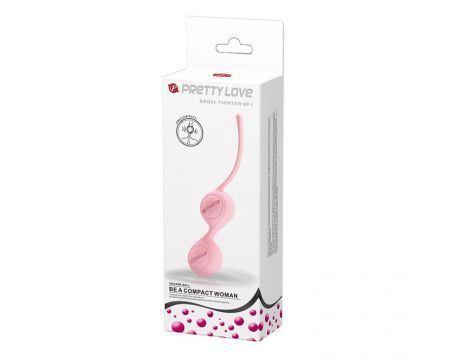 Kulki kegla silikonowe Pretty Love Tighten Up różowe - 6