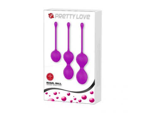 Kulki Kegla Pretty Love fioletowe - 8