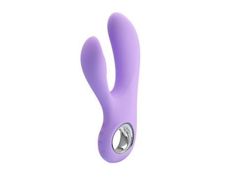 Wibrator punktu G silikonowy Pretty Love Canrol niebieski USB 7 funkcji - 3