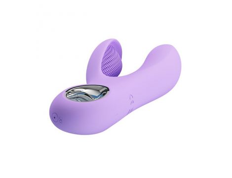 Wibrator punktu G silikonowy Pretty Love Canrol niebieski USB 7 funkcji - 4