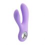 Wibrator punktu G silikonowy Pretty Love Canrol niebieski USB 7 funkcji - 4