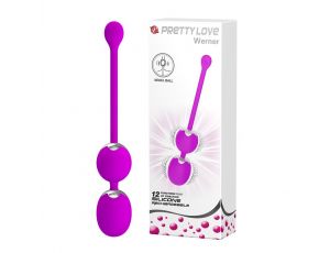 Kulki wibrujące Pretty Love Werner USB 12 funkcji