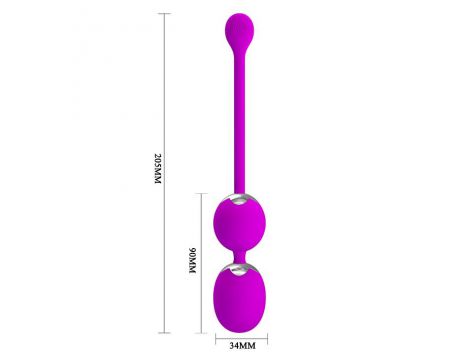 Kulki wibrujące Pretty Love Werner USB 12 funkcji - 5