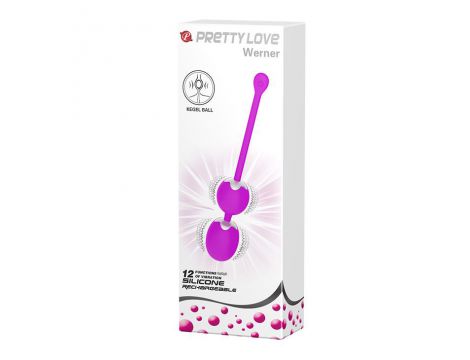 Kulki wibrujące Pretty Love Werner USB 12 funkcji - 9