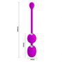 Kulki wibrujące Pretty Love Werner USB 12 funkcji - 6