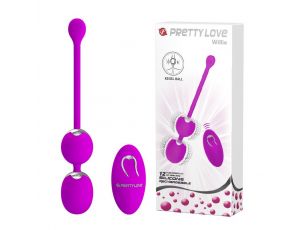 Kulki wibrujące Pretty Love Willie zdalnie sterowane USB 12 trybów