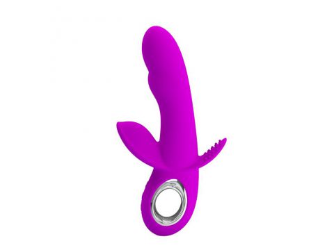 Wibrator króliczek silikonowy Pretty Love Humphray USB 16,8 cm - 3