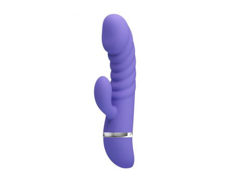 Wibrator punktu G silikonowy Pretty Love Tracy niebieski 7 funkcji - 2