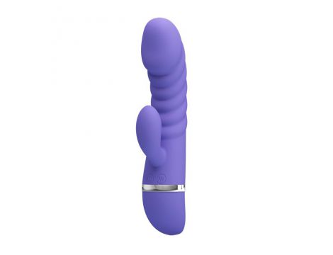 Wibrator punktu G silikonowy Pretty Love Tracy niebieski 7 funkcji - 4