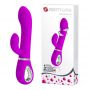 Wibrator króliczek punktu G Pretty Love Ternence fioletowy USB - 2