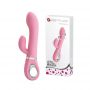 Wibrator króliczek punktu G Pretty Love Ternence różowy USB 19,6 cm - 2
