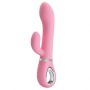 Wibrator króliczek punktu G Pretty Love Ternence różowy USB 19,6 cm - 3