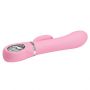 Wibrator króliczek punktu G Pretty Love Ternence różowy USB 19,6 cm - 6