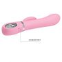 Wibrator króliczek punktu G Pretty Love Ternence różowy USB 19,6 cm - 9