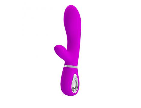 Wibrator punktu G króliczek Pretty Love Thomas fioletowy USB - 2