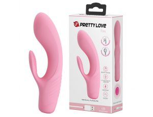 Wibrator królika punktu G Pretty Love TIM USB 12 funkcji z pamięcią