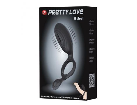 Pierścień erekcyjny wibrujący z wypustkami Pretty Love Ethel - 12