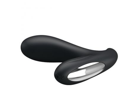 Wibrujący masażer prostaty Pretty Love Backie czarny USB - 4