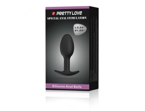 Silikonowy korek analny Heavy Balls Pretty Love - 8