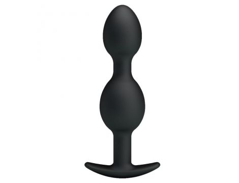 Korek analny silikonowy Pretty Love z pilotem 12,5 cm - 2