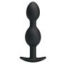 Korek analny silikonowy Pretty Love z pilotem 12,5 cm - 3