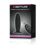 Korek analny wibrujący Pretty Love z pilotem 12 funkcji czarny silikonowy - 11