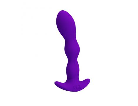 Wibrujący korek analny silikonowy Pretty Love Yale USB 12 trybów - 3