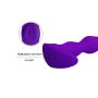 Wibrujący korek analny silikonowy Pretty Love Yale USB 12 trybów - 8