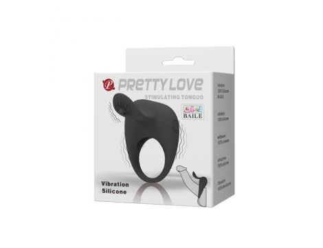 Pierścień erekcyjny wibrujący Pretty Love stymulujący - 10