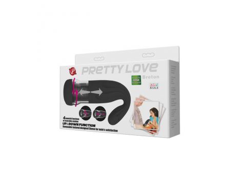 Masturbator waginalny obrotowy Pretty Love Breton USB - 10