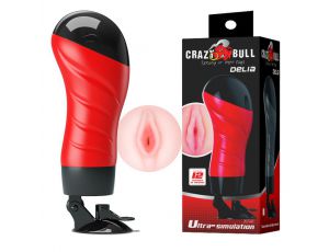 Wagina z wibracją Crazy Bull Delia Pretty Love 12 funkcji