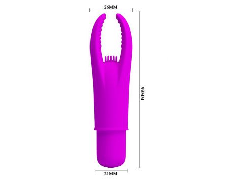 Zestaw wibracyjny Pretty Love silikonowy 12 trybów 4 w 1 - 8