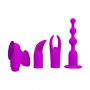Zestaw wibracyjny Pretty Love silikonowy 12 trybów 4 w 1 - 3