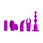 Zestaw wibracyjny Pretty Love silikonowy 12 trybów 4 w 1 - 4
