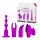 Zestaw wibracyjny Pretty Love silikonowy 12 trybów 4 w 1