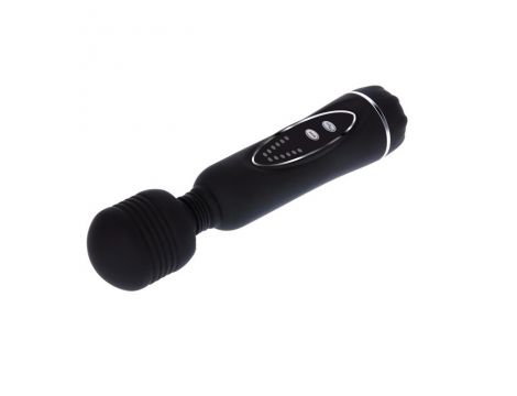 Różdżka masażowa Baile Power Wand 12 funkcji czarna silikonowa - 3