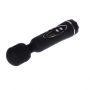 Różdżka masażowa Baile Power Wand 12 funkcji czarna silikonowa - 4